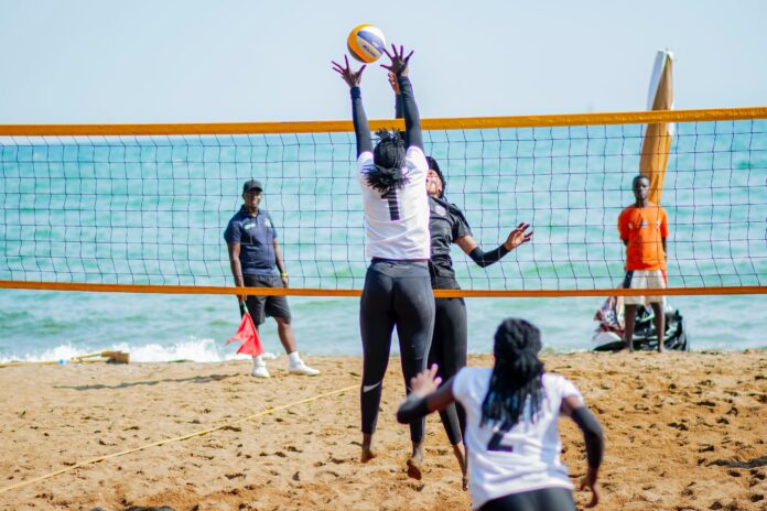 Munezero & Benitha Rwanda Beach Volleyball National Tour